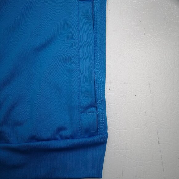 Adidas Ladies Size Large Climalite Turquoise Full Zip Athletic Jacket - Picture 8 of 11